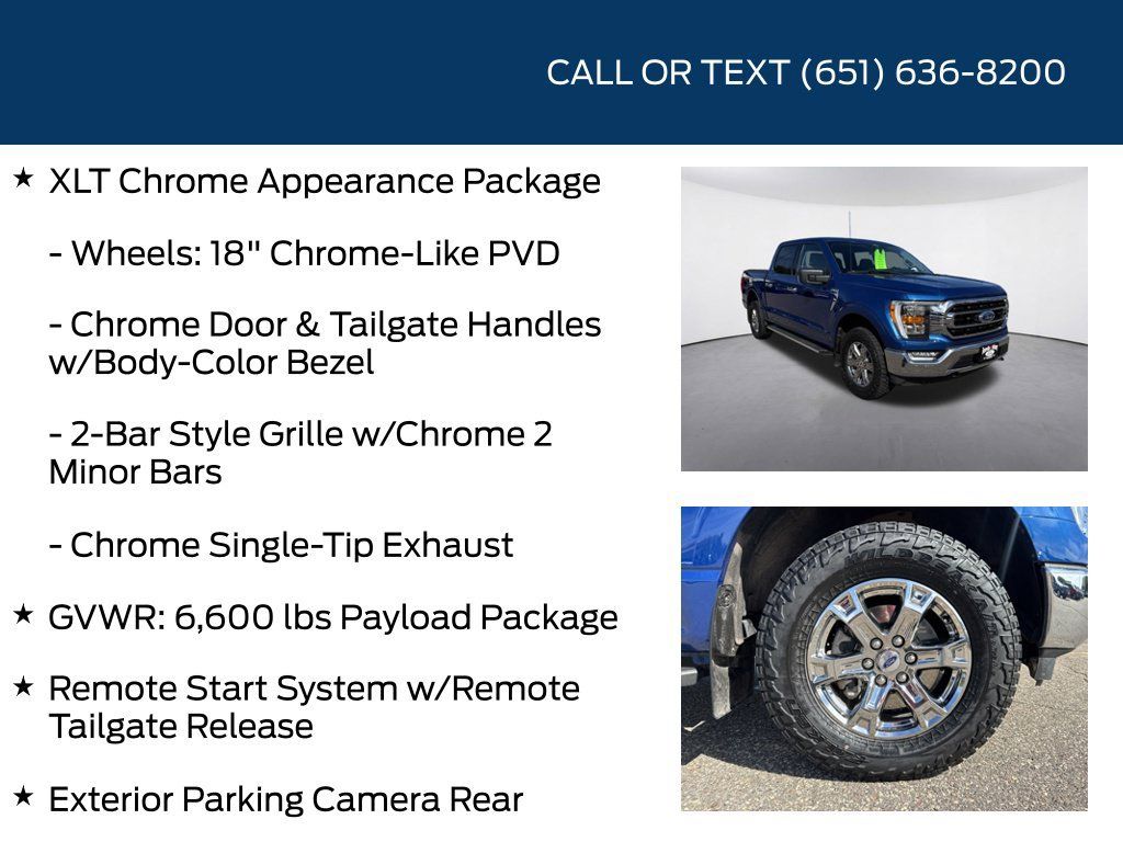 Used 2022 Ford F150 XLT w/ Equipment Group 302A High AWD/4WD image 20