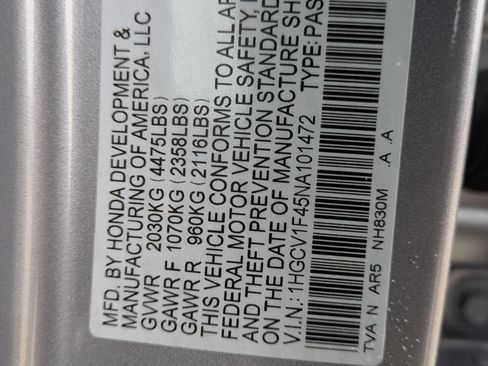 Certified 2022 Honda Accord Sport Special Edition image 32