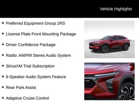 New 2026 Chevrolet Trax RS w/ Driver Confidence Package FWD image 17