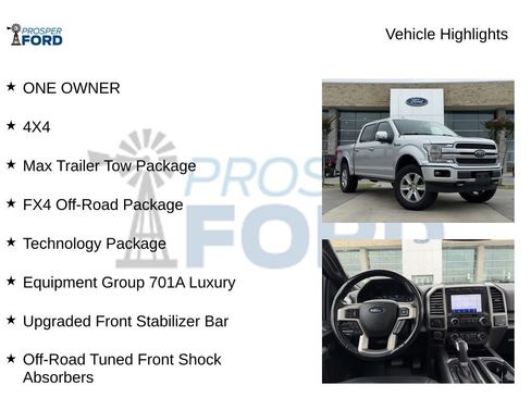Used 2019 Ford F150 Platinum w/ Equipment Group 701A Luxury AWD/4WD image 5