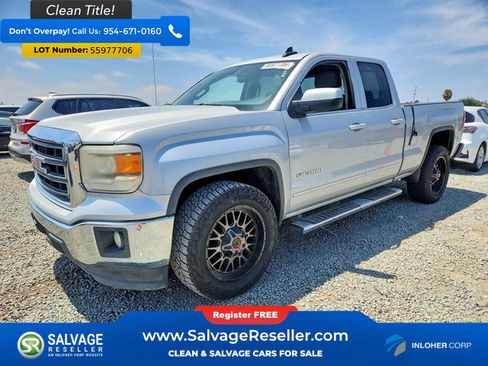 Used 2015 GMC Sierra 1500 SLE w/ SLE Value Package RWD image 1