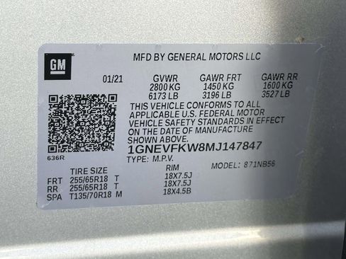 Certified 2021 Chevrolet Traverse LS image 28