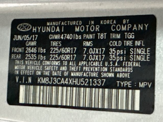 Used 2017 Hyundai Tucson SE w/ SE Popular Package 02 AWD/4WD image 30