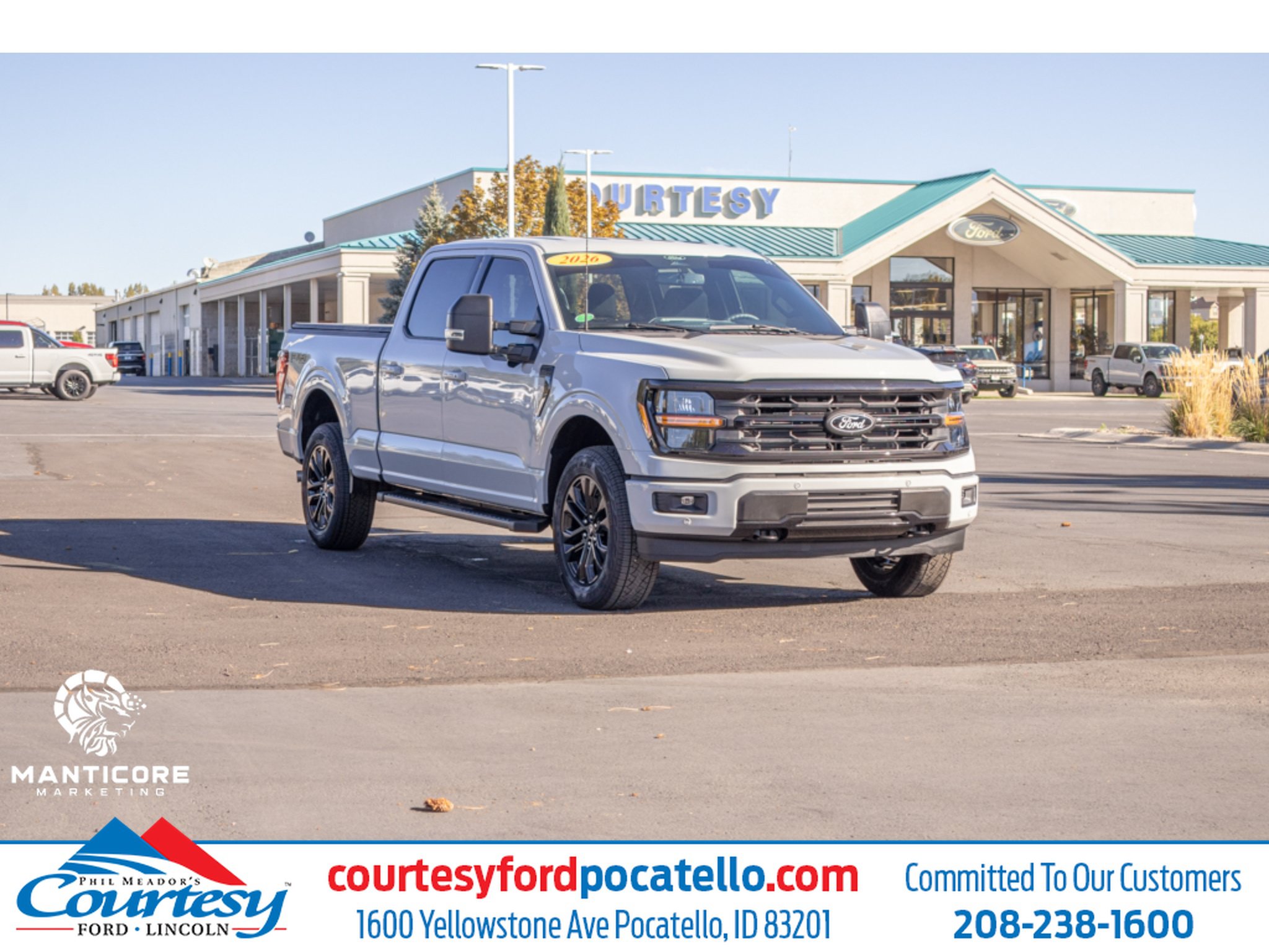 Used 2026 Ford F150 XLT w/ Equipment Group 302A MID AWD/4WD image 1