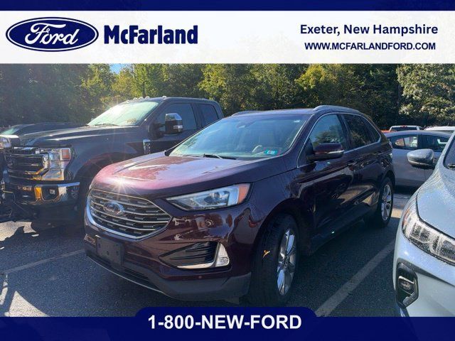 Used 2020 Ford Edge Titanium w/ Class II Trailer Tow Package AWD/4WD image 1