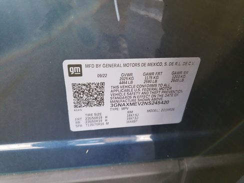 Used 2022 Chevrolet Equinox RS w/ Infotainment Package image 30