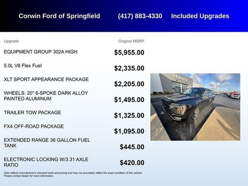 Used 2022 Ford F150 XLT w/ Equipment Group 302A High image 5