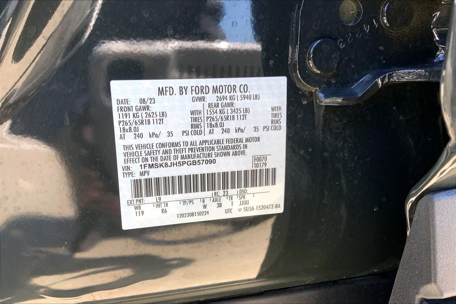 Used 2023 Ford Explorer Timberline AWD/4WD image 34