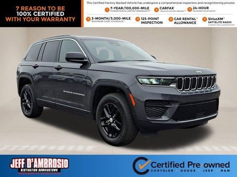Certified 2024 Jeep Grand Cherokee Laredo X w/ Luxury Tech Group I image 1
