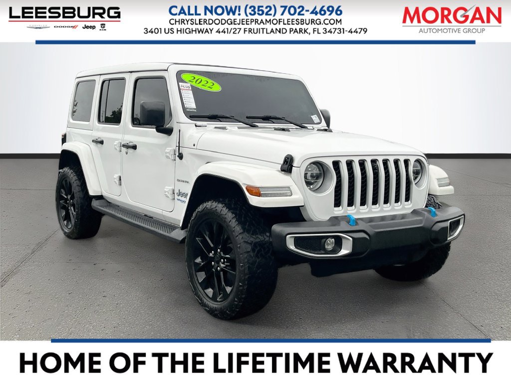 Used 2022 Jeep Wrangler Unlimited Sahara w/ Cold Weather Group AWD/4WD image 1