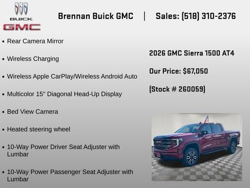 New 2026 GMC Sierra 1500 AT4 w/ AT4 Premium Package AWD/4WD image 24