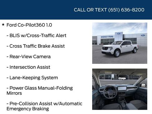 New 2025 Ford Maverick XL w/ Equipment Group 101A image 10