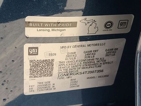 New 2026 Chevrolet Traverse LT w/ Midnight/Sport Edition FWD image 35