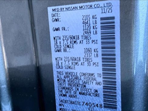 New 2026 Nissan Rogue SV image 14