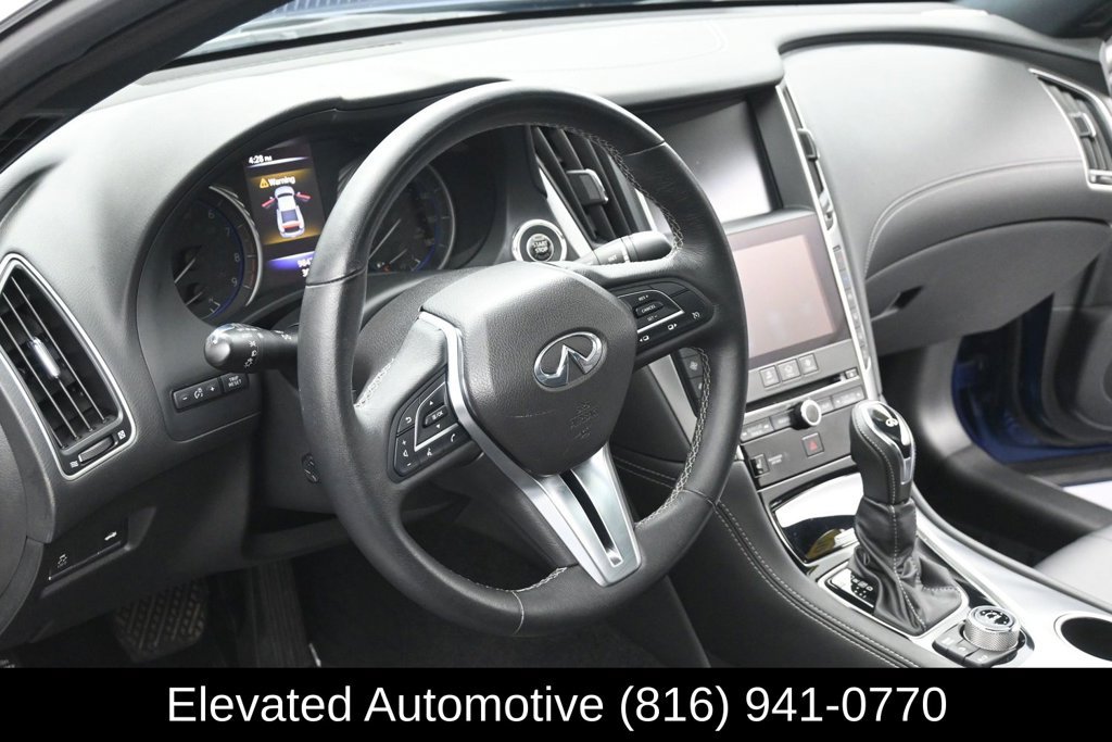 Used 2018 INFINITI Q60 3.0t Luxe w/ Sensory Package 3.0T Luxe AWD/4WD image 14