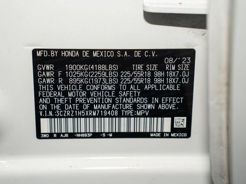 Certified 2024 Honda HR-V Sport image 38