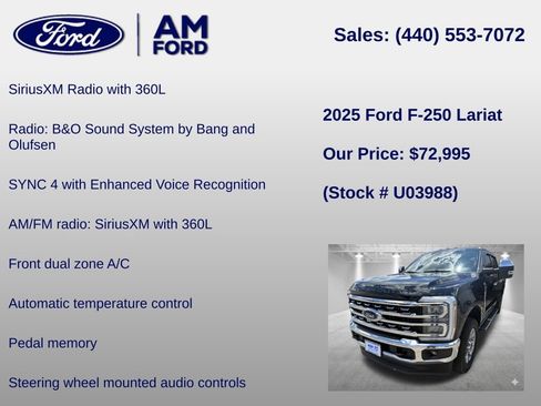 Used 2025 Ford F250 Lariat w/ Chrome Package AWD/4WD image 18