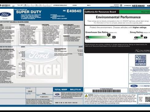 Used 2022 Ford F250 Lariat w/ Lariat Ultimate Package AWD/4WD image 34