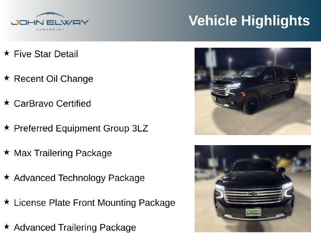 Used 2024 Chevrolet Suburban High Country w/ Advanced Technology Package AWD/4WD image 4