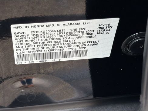 Used 2019 Honda Pilot EX-L image 38