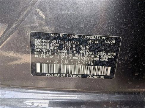 New 2026 Subaru Impreza 2.0i Sport AWD/4WD image 17