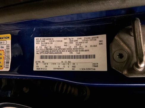 Used 2019 Ford Ranger Lariat w/ Equipment Group 501A Mid AWD/4WD image 34