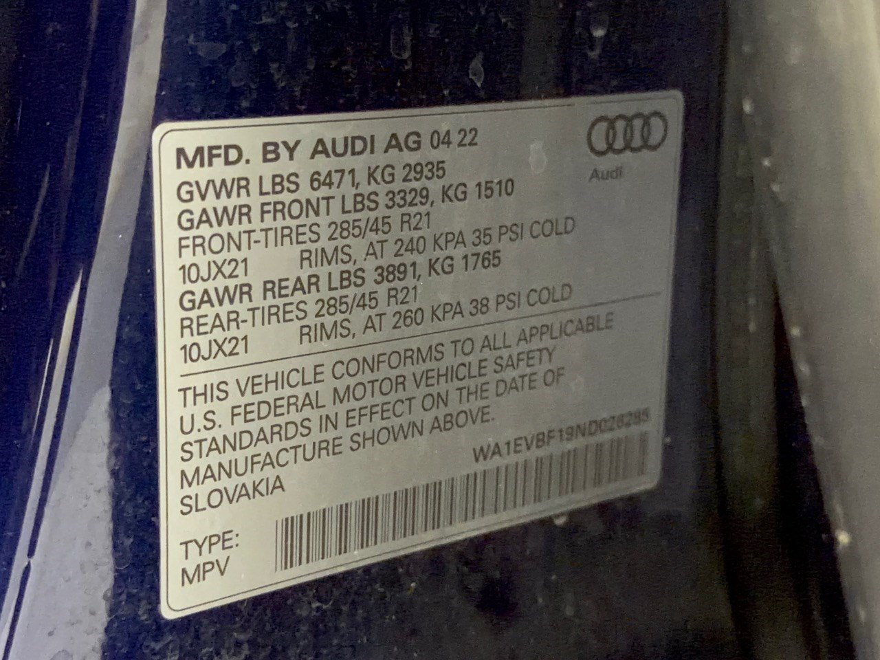 Used 2022 Audi Q8 Premium Plus AWD/4WD image 31