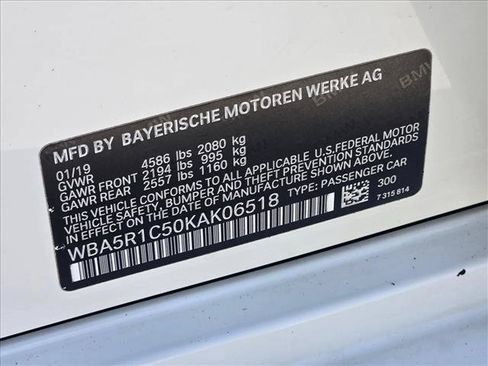 Used 2019 BMW 330i Sedan w/ Convenience Package RWD image 25