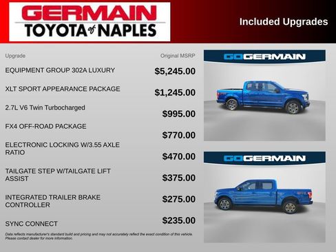 Used 2017 Ford F150 XLT w/ Equipment Group 302A Luxury AWD/4WD image 5