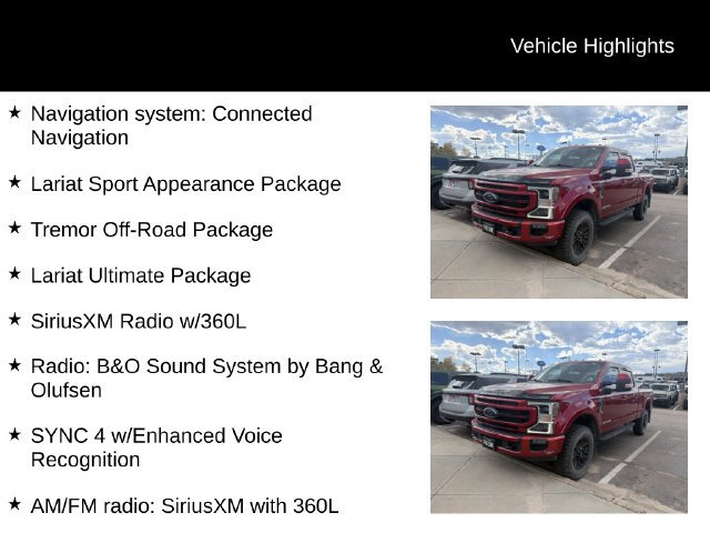 Used 2022 Ford F350 Lariat w/ Tremor Off-Road Package AWD/4WD image 7