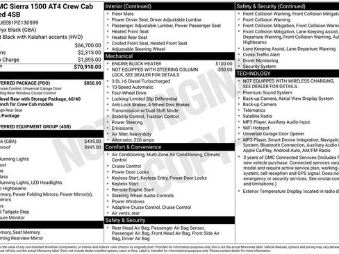 Certified 2023 GMC Sierra 1500 AT4 w/ AT4 Preferred Package AWD/4WD image 5
