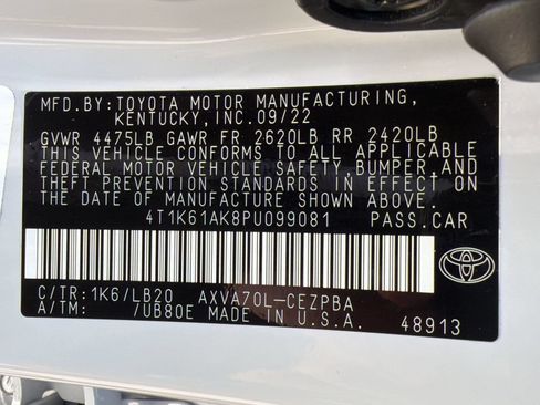 Used 2023 Toyota Camry XSE w/ Cold Weather Package FWD image 25