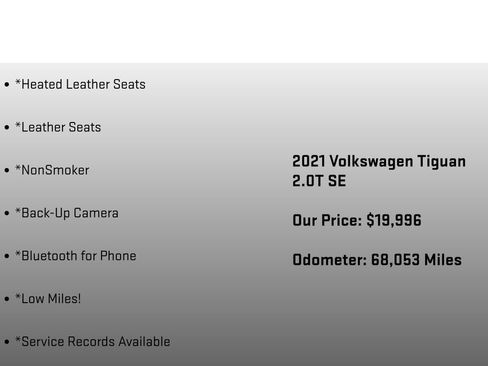 Used 2021 Volkswagen Tiguan SE AWD/4WD image 6