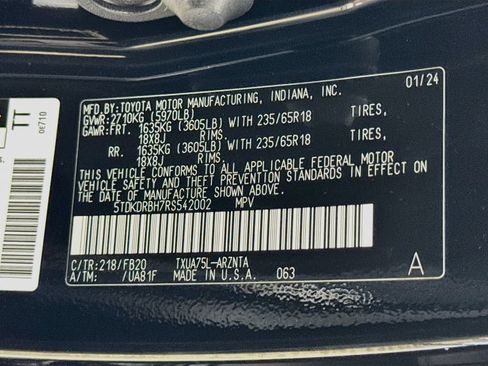 Certified 2024 Toyota Highlander AWD image 27