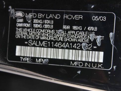 Used 2004 Land Rover Range Rover HSE AWD/4WD image 11
