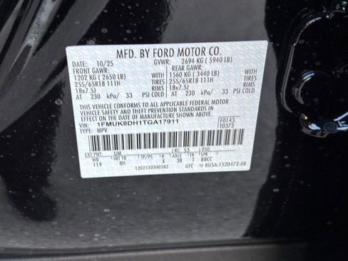 New 2026 Ford Explorer Active image 23