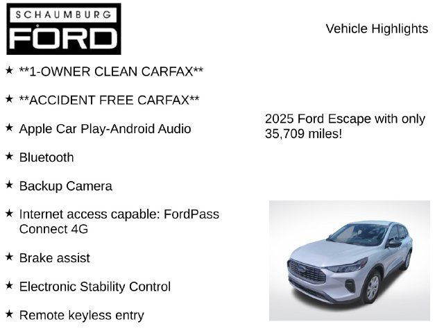 Used 2025 Ford Escape Active AWD/4WD image 7