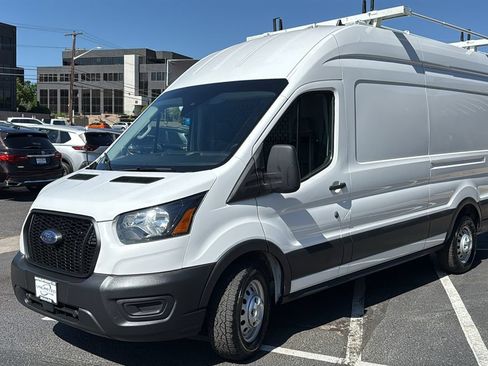 Used 2023 Ford Transit 350 148 High Roof Extended AWD w/ Fleet Safety Package image 7