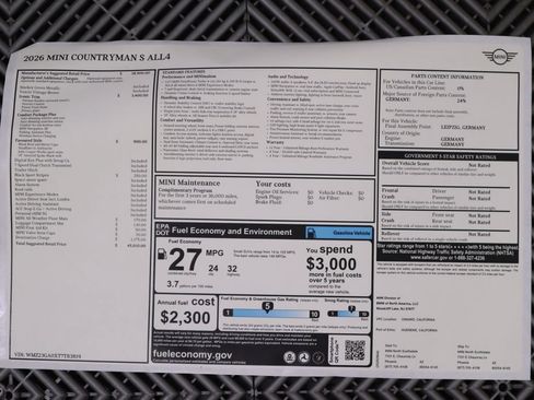 New 2026 MINI Cooper Countryman S image 9