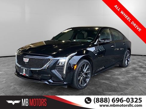 Used 2025 Cadillac CT5 Sport w/ Sun And Sound Package AWD/4WD image 9