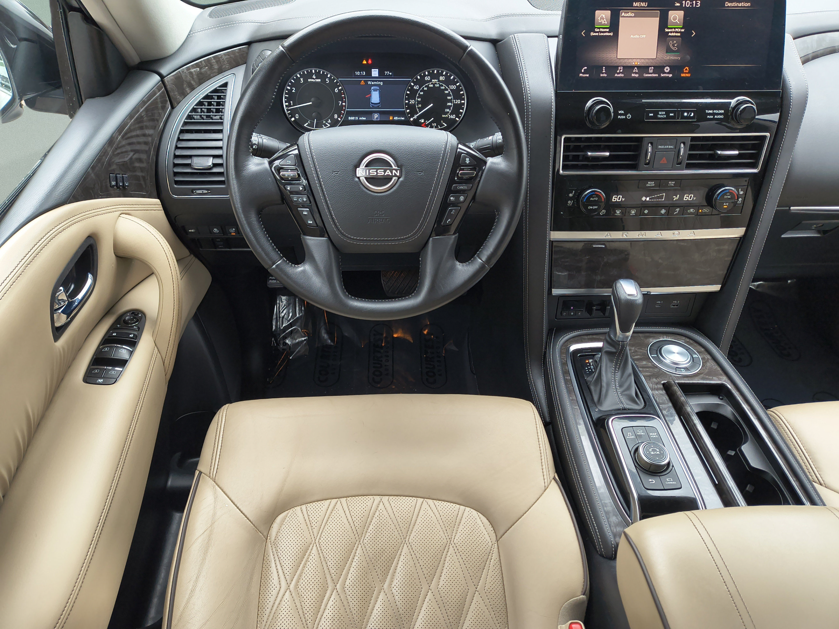 Certified 2022 Nissan Armada Platinum w/ Captain's Chairs Package RWD image 14