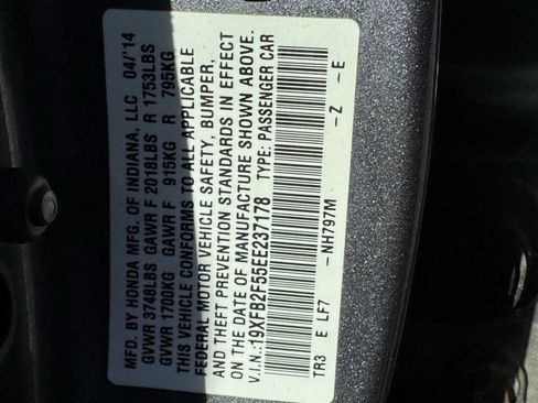 Used 2014 Honda Civic LX image 48