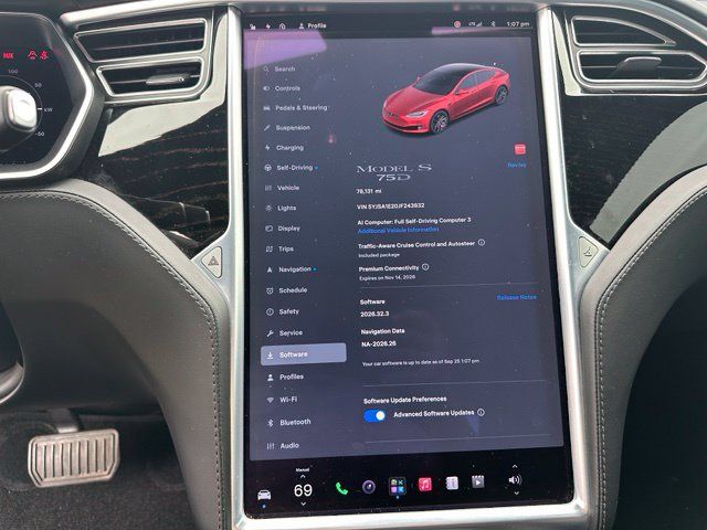 Used 2018 Tesla Model S 75D AWD/4WD image 19