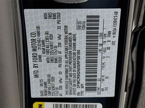 New 2025 Ford Bronco Sport Heritage w/ Convenience Package image 30