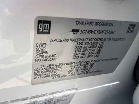 Used 2021 GMC Sierra 3500 Denali w/ Denali Ultimate Package image 39