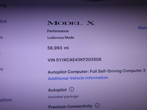 Used 2019 Tesla Model X Performance image 13