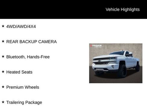 Used 2017 Chevrolet Silverado 1500 LTZ Z71 AWD/4WD image 2