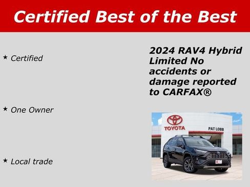 Certified 2024 Toyota RAV4 Limited w/ Advanced Technology Package AWD/4WD image 39