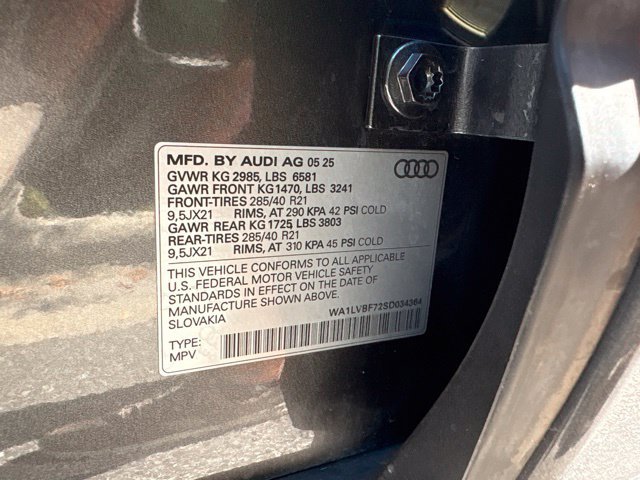 Used 2025 Audi Q7 3.0T Premium Plus w/ Premium Plus Package AWD/4WD image 8