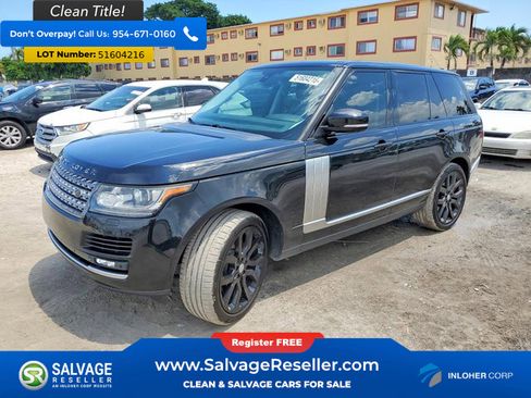 Used 2015 Land Rover Range Rover HSE AWD/4WD image 1